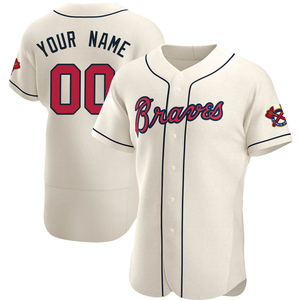 Custom Braves Two-Button Jersey - Braves-MAI383