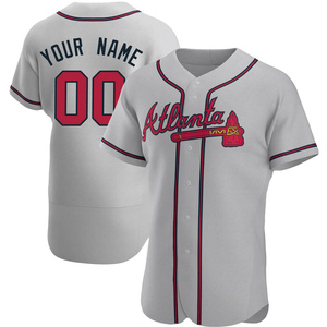 Custom Braves Two-Button Jersey - Braves-MAI383