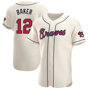 Dusty Baker Atlanta Braves Men's Navy Backer T-Shirt 