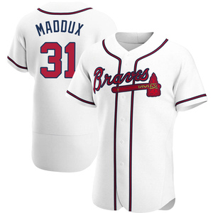 Greg Maddux Youth Jersey - Atlanta Braves Replica Kids Home Jersey