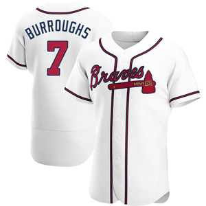 1977 Jeff Burroughs Game Worn Atlanta Braves Jersey. Baseball, Lot  #57374