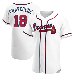 Jeff Francoeur Atlanta Braves Men's Backer T-Shirt - Ash