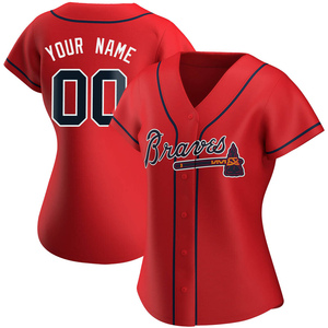 Personalized Atlanta Braves Baseball Full Printing Hawaiian Shirt - Navy -  Senprintmart Store