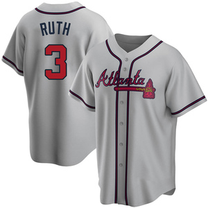 Babe Ruth Atlanta Braves Youth Navy Backer T-Shirt 